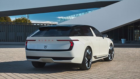 Skoda Vision O static rear