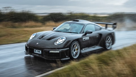 RML GT Hypercar front cornering