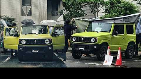 Suzuki Jimny: spied without camouflage ahead of its launch later in 2018