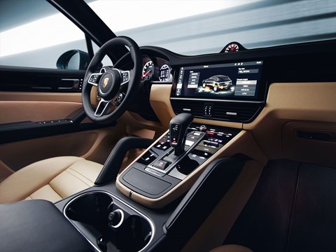 Porsche Cayenne interior: a cabin like the Panamera's