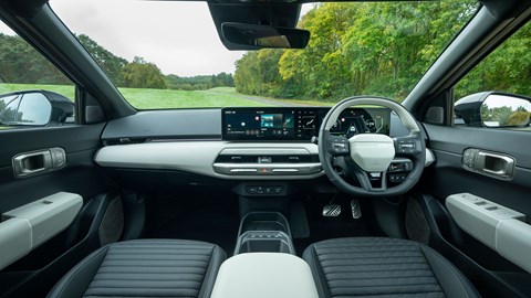 Kia EV4 Fastback (2025) review: dashboard and infotainment screen