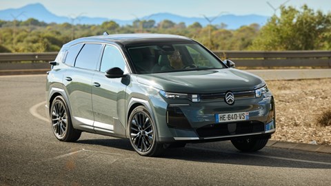 Citroen e-C5 Aircross front cornering