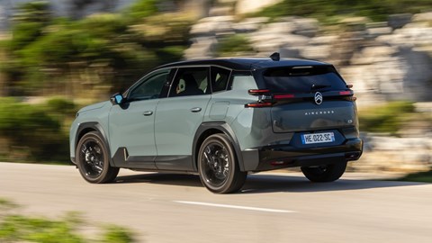 Citroen e-C5 Aircross rear driving