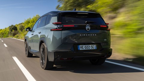 Citroen e-C5 Aircross rear driving