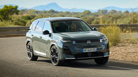 Citroen e-C5 Aircross front cornering