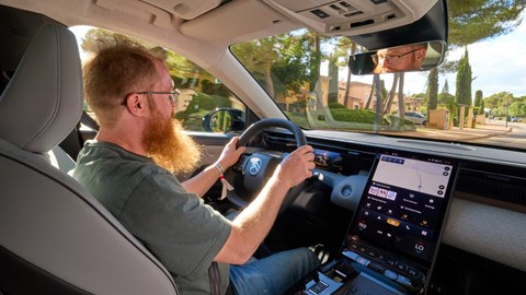 Citroen e-C5 Aircross Alan Taylor-Jones driving