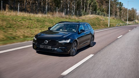 Volvo V90 front on shot