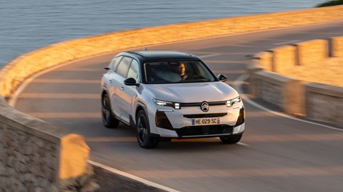 Citroen C5 Aircross front cornering