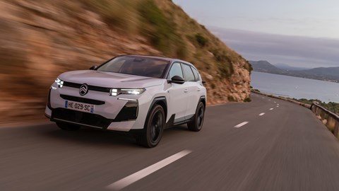 Citroen C5 Aircross front driving