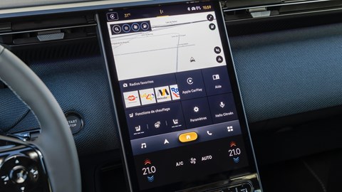 Citroen C5 Aircross infotainment