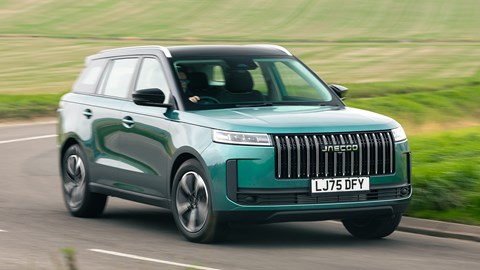 Jaecoo 5 review, exterior, green