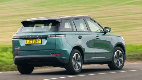 Jaecoo 5 review, exterior, green