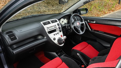 EP3 Honda Civic Type R front interior