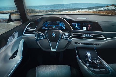 BMW X7 Concept iPerformance interior