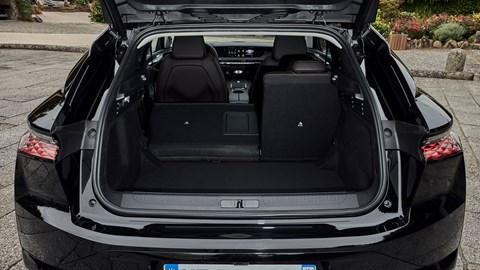 DS No.4 (2025) review: boot space, black carpet, seats half down