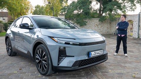 Toyota C-HR+ prototype, static