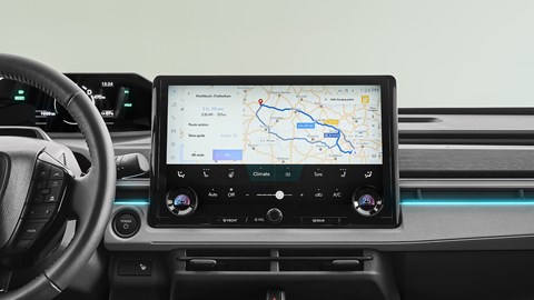 Toyota C-HR+ prototype, interior