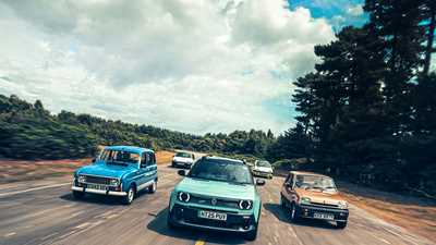 Vive la Évolution: Renault's new 4 E-Tech meets brand's small car icons