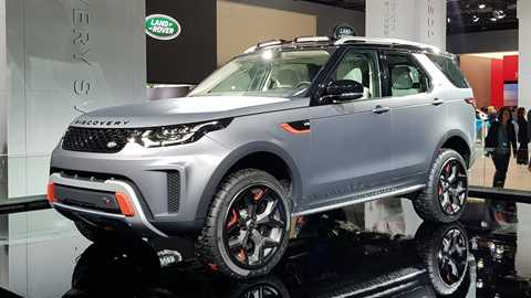 Land Rover Discovery SVX at Frankfurt motor show 2017