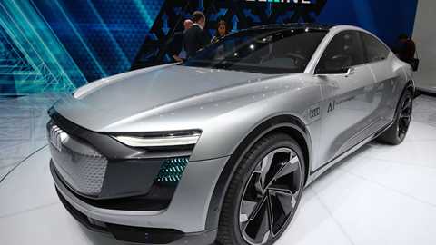 All-electric Audi Elaine concept previews future production vehicle at Frankfurt 2017