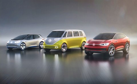 VW ID electric car range