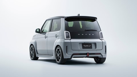 Honda Super N - rear shot