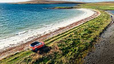 King of the wild Frontera: from the UK’s highest point to its most northerly in Vauxhall’s EV