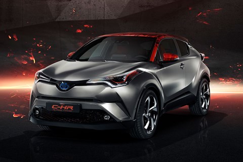 Toyota's C-HR Hy-Power concept could be very fast indeed. Or not. They haven't told us yet