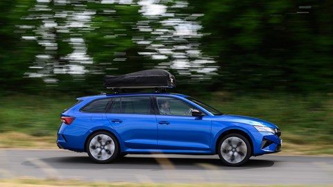 Skoda Octavia driving side