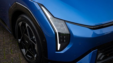 Kia EV4 (2025) review: LED headlight, blue paint