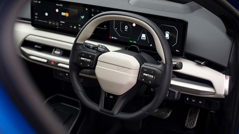 Kia EV4 (2025) review: steering wheel