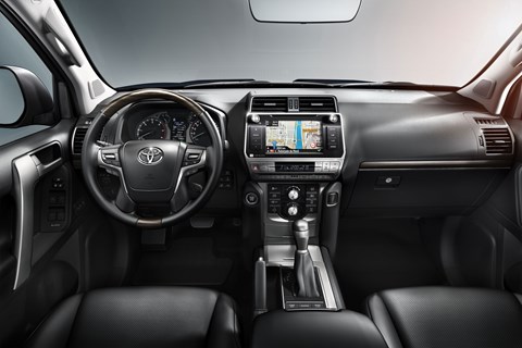 New Toyota Land Cruiser interior