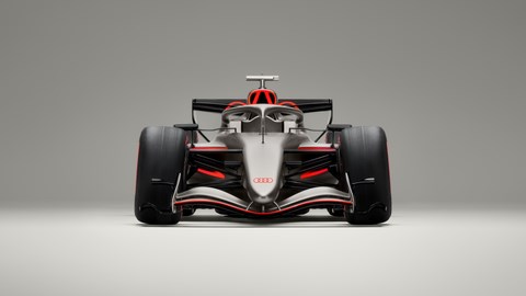 Audi 2026 F1 car front