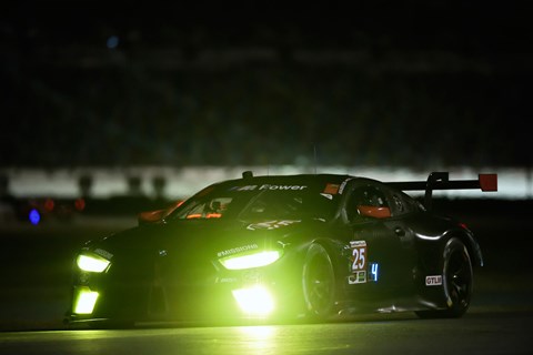 BMW M8 GTE night