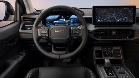 2026 Toyota Hilux - driving position, screens