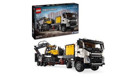 CAR Christmas gift guide 2025: Lego Technic Volvo truck with digger