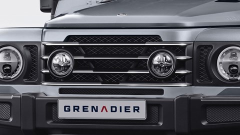 Ineos Grenadier front grille