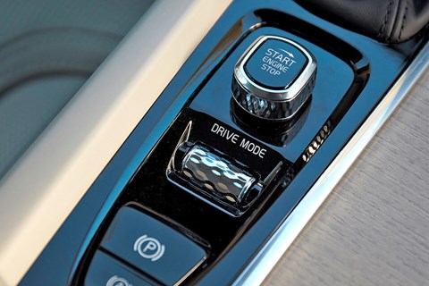Volvo XC60 starter button