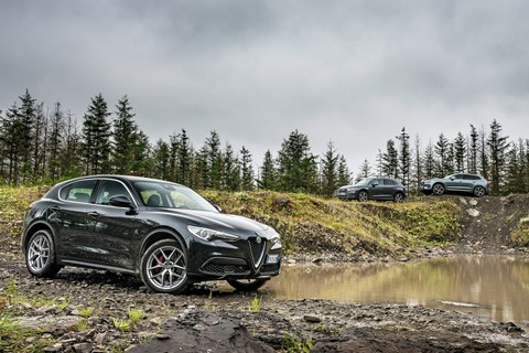 Stelvio vs XC60 vs Q5 static