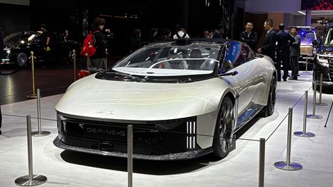 Guangzhou motor show 2025: JAC Define S, silver paint