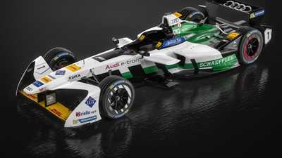 This is Audi’s first official Formula E car 