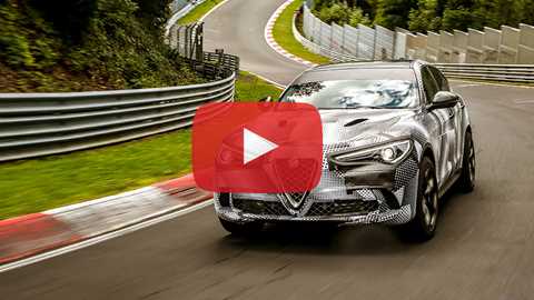 Alfa Romeo Stelvio sets new Nurburgring lap record