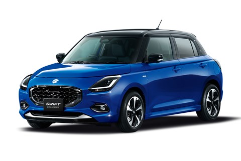 The 2023 Suzuki Swift at the Japanese Mobility Show 