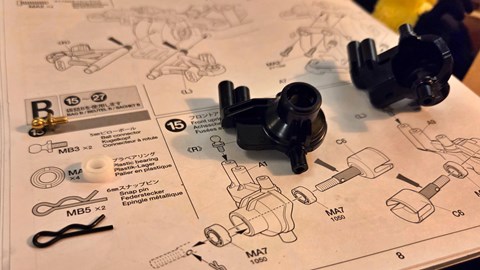 Tamiya MB-01 Mini Cooper Racing instructions