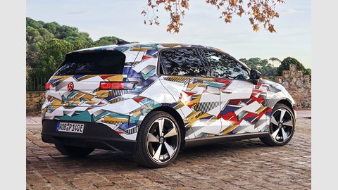 Volkswagen ID. Polo prototype, camouflaged exterior, front three-quarters | CAR