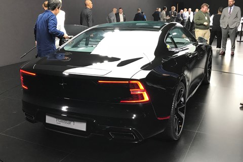 Polestar 1 rear show