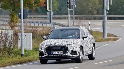 The new 2019 Audi Q3 spied