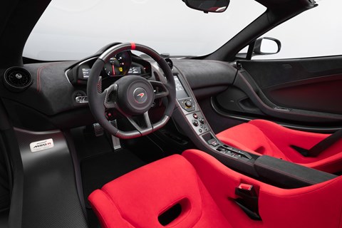 McLaren MSO R interior