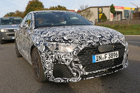 Audi A1 spyshot