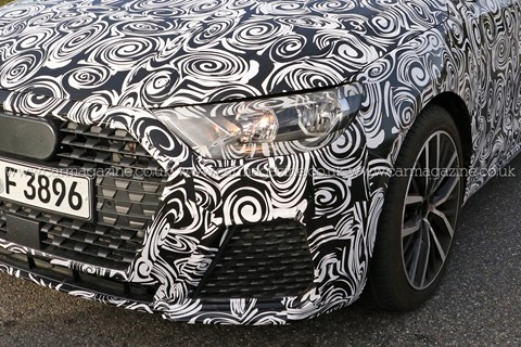 Audi A1 spyshot